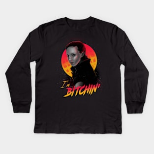 Bitchin' - Eleven Stranger Things - TV Show Kids Long Sleeve T-Shirt